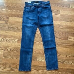 J Brand Blue Slim Fit Jeans Classic Denim Elwood 34
